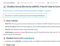 Chatbot Arena最新LLMランキング
